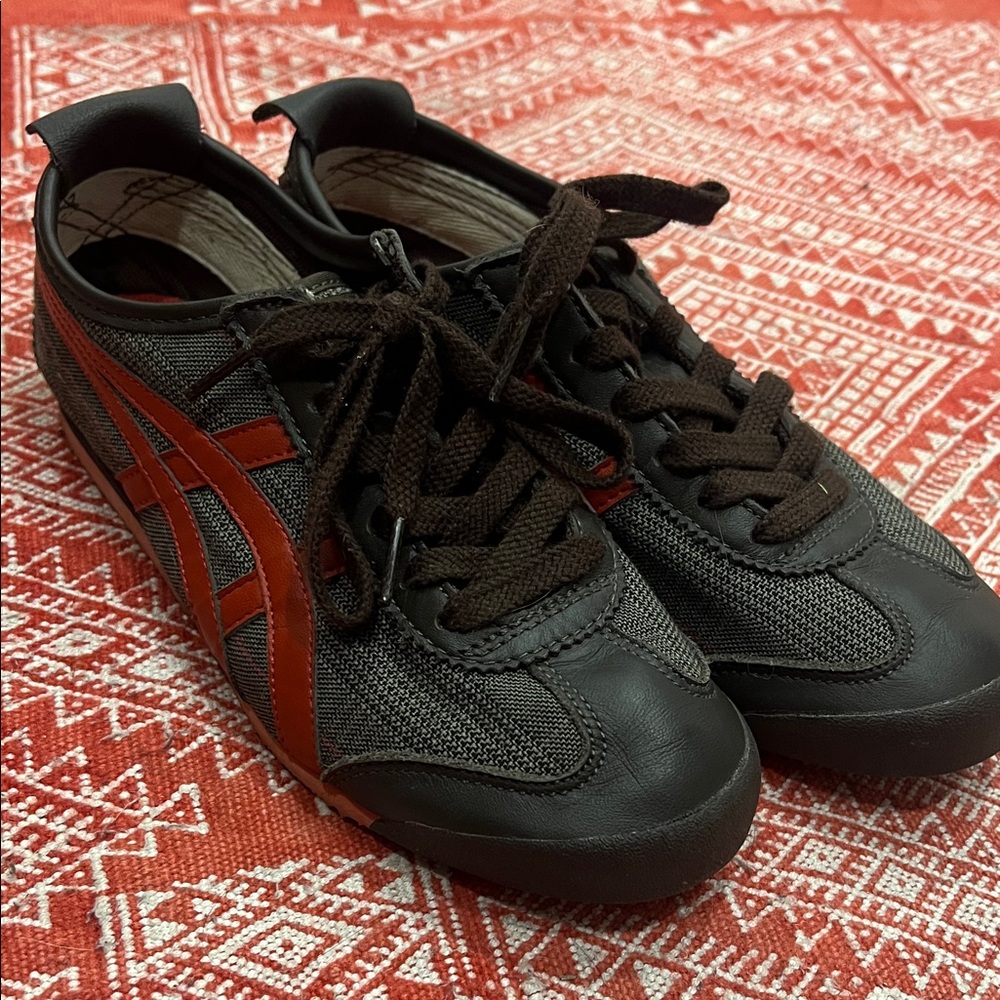 🤩🤩 RARE PLAID MEXICO 66 ONITSUKA TIGERS SIZE 37.5 🤩🤩